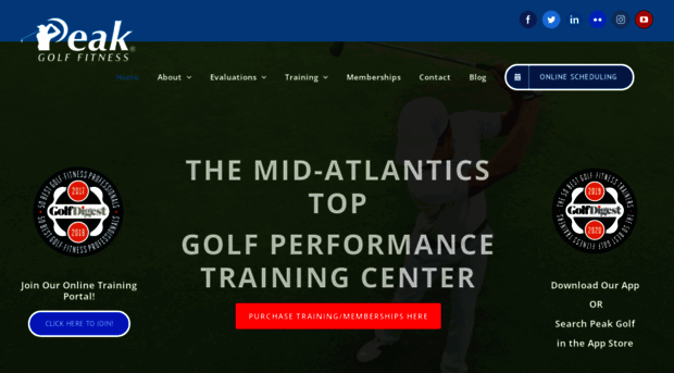 peakgolffitness.com