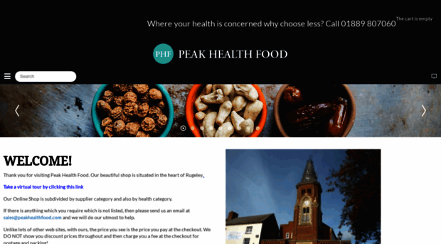 peakhealthfood.co.uk