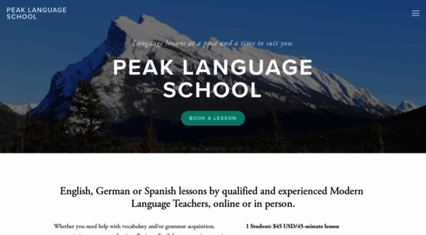 peaklanguageschool.com