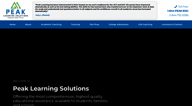 peaklearningsolutions.com