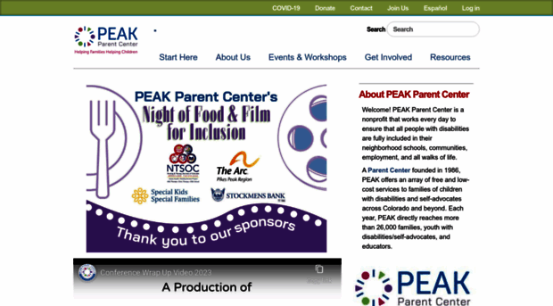 peakparent.org