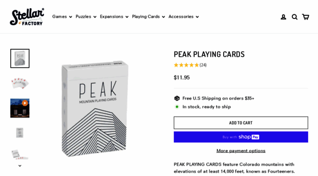 peakplayingcards.com