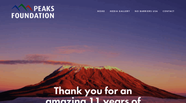 peaksfoundation.org