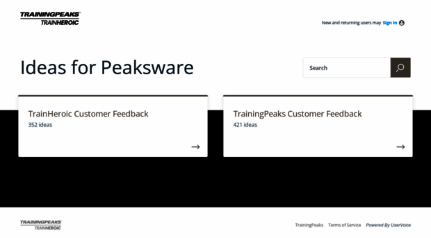 peaksware.uservoice.com