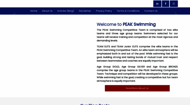 peakswim.com