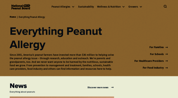 peanutallergyfacts.org