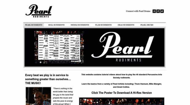 pearldrumrudiments.com