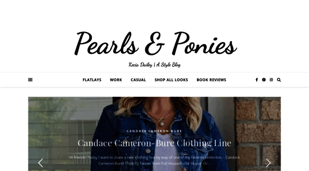 pearlsandponiesblog.com