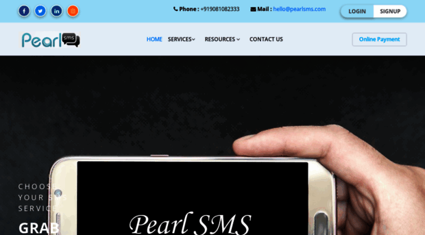 pearlsms.com