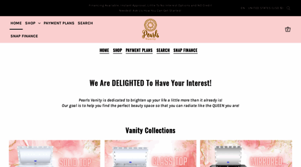 pearlsvanity.com