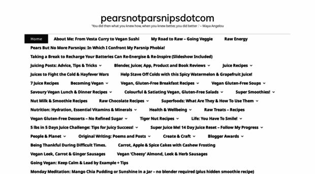 pearsnotparsnips.com