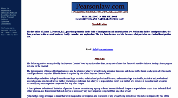 pearsonlaw.com