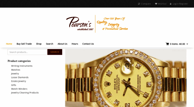 pearsonsjewelry.com