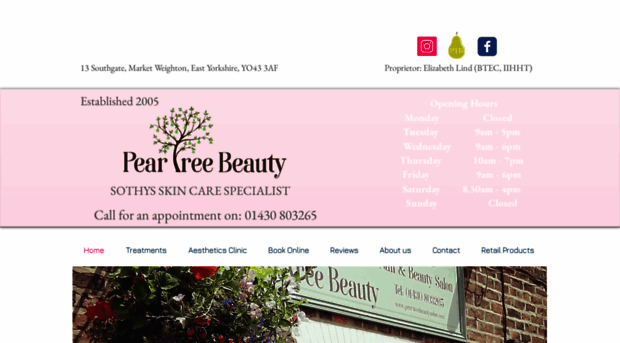 peartreebeautysalon.com