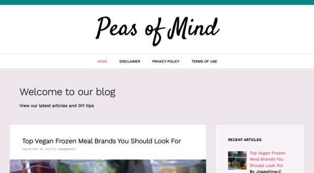 peasofmind.com