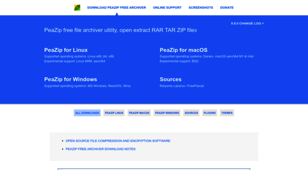 peazip.github.io