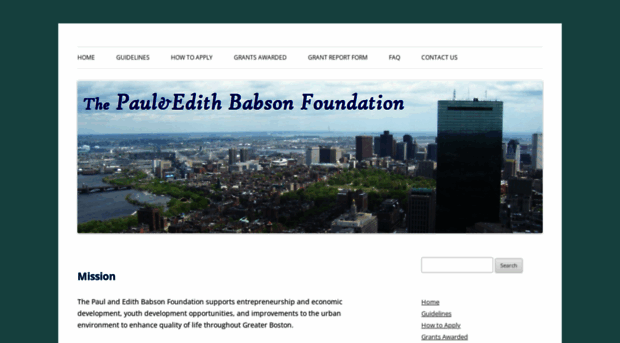 pebabsonfoundation.org