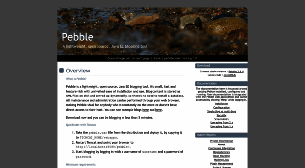 pebble.sourceforge.net