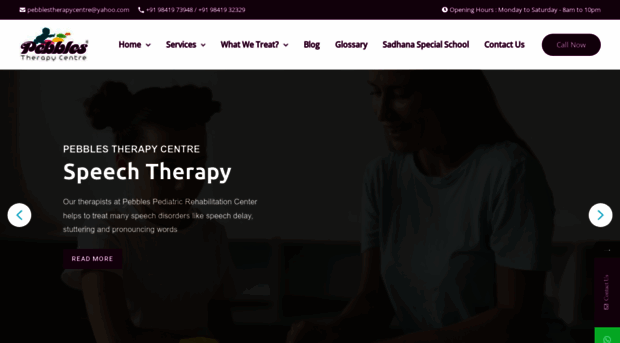 pebblestherapycentre.com