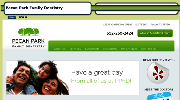 pecanparksmiles.mydentalvisit.com