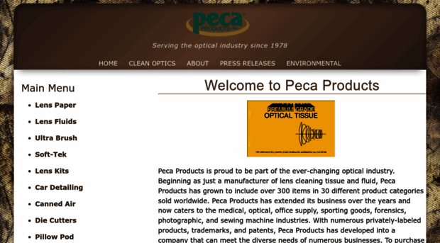 pecaproducts.com