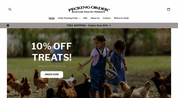 peckingordertreats.com