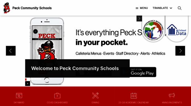 peckschools.org