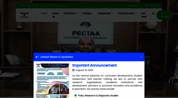 pectaa.edu.pk