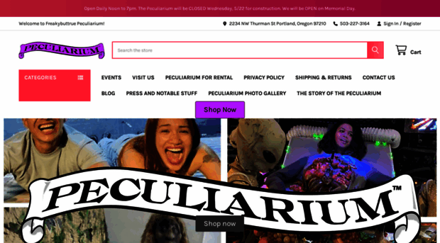 peculiarium.com