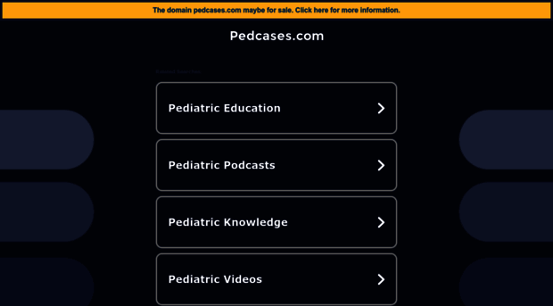 pedcases.com