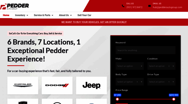 pedderautogroup.com