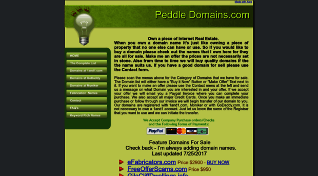 peddledomains.com