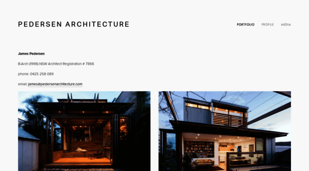 pedersenarchitecture.com