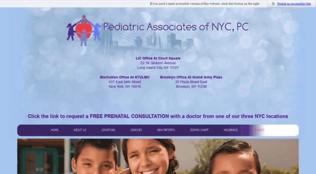 pediatricassociatesnyc.com