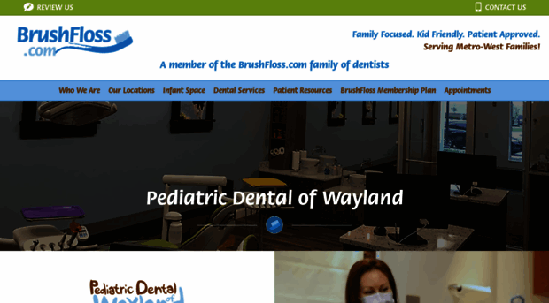 pediatricdentalofwayland.com