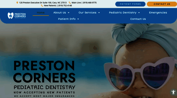 pediatricdentistcarync.com