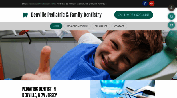 pediatricdentistrydenville.com