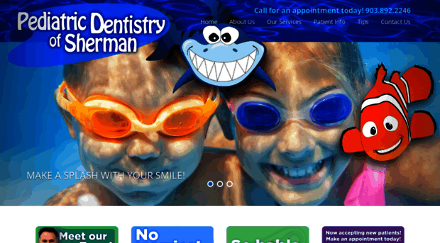 pediatricdentistryofsherman.com