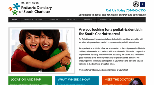 pediatricdentistryofsouthcharlotte.com