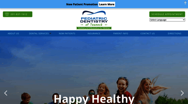 pediatricdentistryteaneck.com