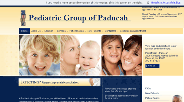 pediatricgroupofpaducah.com