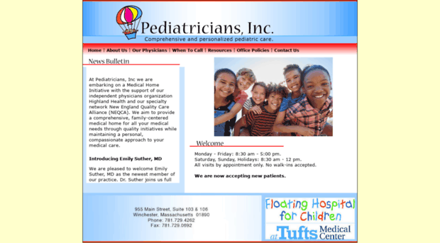 pediatriciansinc.com