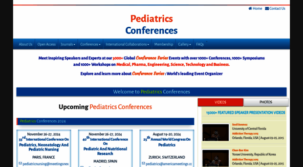 pediatricsconferences.com
