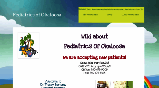 pediatricsofokaloosa.com