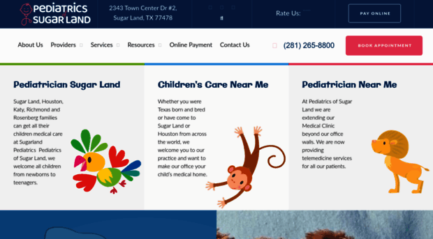 pediatricsofsugarland.com