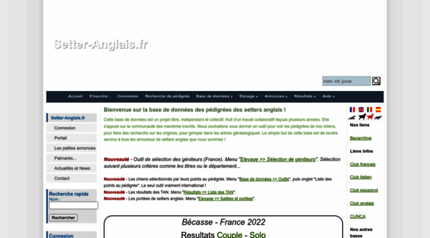 pedigree.setter-anglais.fr