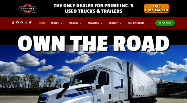 pedigreetrucksandtrailers.com