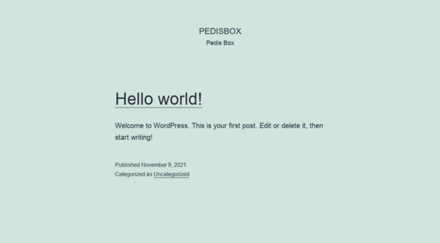 pedisbox.com