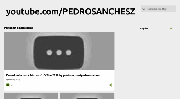 pedrosanchesz.blogspot.com