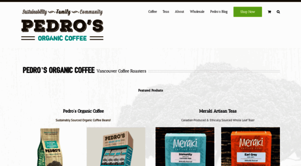 pedrosorganiccoffee.com